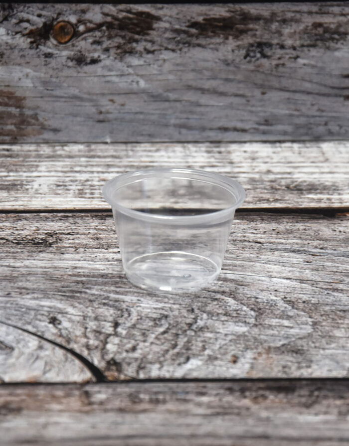 4fl oz plastic taster cup for ice cream, frozen yogurt and sorbet